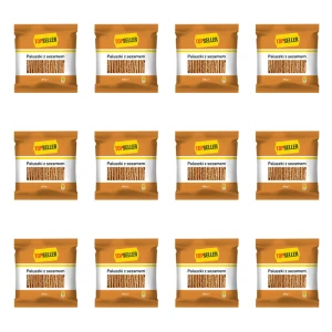 TOPSELLER Paluszki z sezamem 250g X12