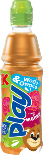 Kubuś Play! Jabłko malina limetka 400ml