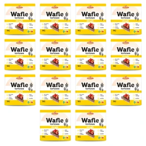 Eurowafel Wafle tortowe okrągłe 130g X14