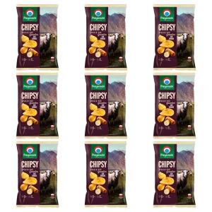 Przysnacki chipsy Spacer pod Giewontem o smaku sera górskiego 130 g X9