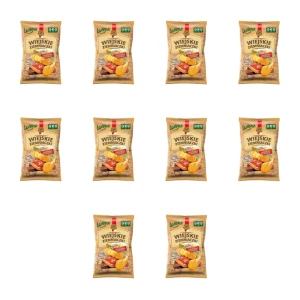 WIEJSKIE ZIEMNIACZKI Zapiekanka z szynką 130G X10