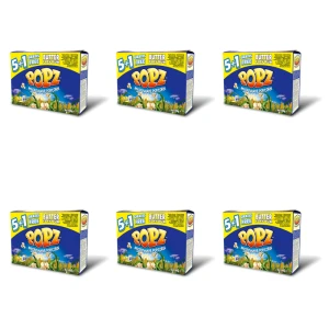 POPZ Popcorn do mikrofalówki maślany 6 w cenie 5 600 g X6