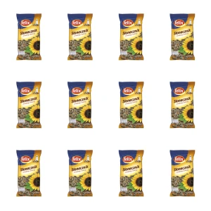 Felix Słonecznik prażony i solony 100 g X12