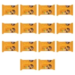Delisana Biszkopty z galaretką o smaku pomarańczowym w polewie kakaowej 300g X14