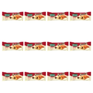 ELMAS GIGANT Rogalik z nadzieniem kakaowym 160 g X12