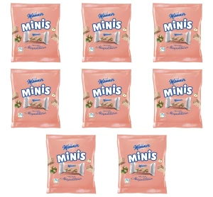 Manner Wafle Minis z orzechami 10x15g X8
