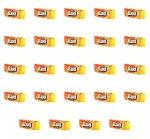 Krakersy Raxi Salty Cheese 72 g X24