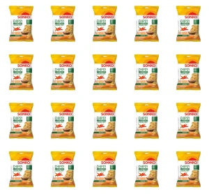 SONKO Chipsy z ciecierzycy o smaku słodkiego chili 60g X20