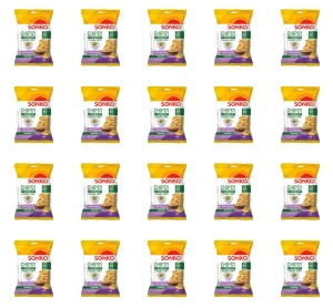 SONKO Chipsy z ciecierzycy o smaku grzybów w śmietanie 60g X20