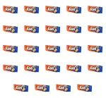 Krakersy Raxi Salty 70g X24