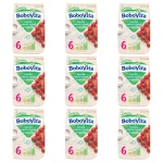 BoboVita Kaszka mleczno-ryżowa truskawka po 6 miesiącu 230 g X9