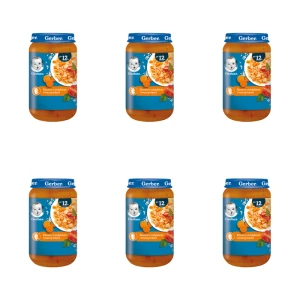 Gerber Risotto z indykiem i warzywami dla dzieci po 12 miesiącu 250 g X6