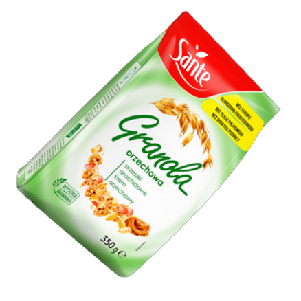 Granola orzechowa Sante 350 g Granola orzechowa Sante 350g