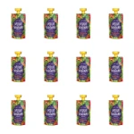 Mus Owocowy 100% Jabłko Marchew Mango Tubka Bez Cukru Drugie Śniadanie 100g X12
