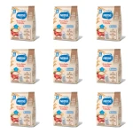 NESTLE Kaszka mleczno-ryżowa truskawka po 6 miesiącu 230 g X9