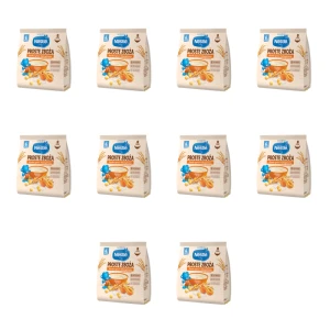 Nestlé Proste Zboża Kaszka ryżowo-kukurydziana o smaku morelowym 144g X10