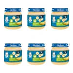 Gerber Deserek Delikatny banan po 4 miesiącu 125 g X6
