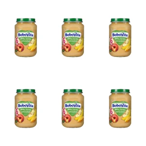 BoboVita Jabłka banany i pomarańcze po 6 miesiącu 190 g X6