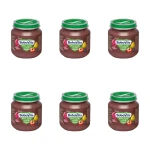 BoboVita Jabłka jagody i gruszki Williamsa po 4 miesiącu 125 g X6