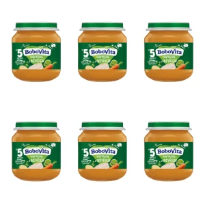 BoboVita Obiadek Warzywa z indykiem po 5 miesiącu 125g X6