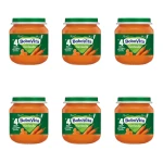 BoboVita Obiadek Marchewka po 4 miesiącu 125g X6