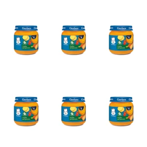 Gerber Zupka jarzynowa po 4 miesiącu 125 g X6