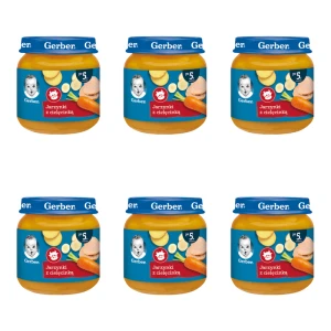 Gerber Jarzynki z cielęcinką po 5 miesiącu 125 g X6