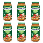 BoboVita Warzywa z kurczakiem w pomidorach po 12. miesiącu 250 g X6