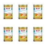 HiPP BIO od pokoleń, Risotto z marchewką i indykiem, po 7. m-cu, 220 g X6