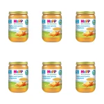 HiPP BIO od pokoleń, Zupka warzywna z indykiem, po 5. m-cu, 190 g X6