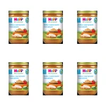 HiPP BIO od pokoleń, Kuskus z warzywami i kurczakiem, po 7. m-cu, 220 g X6