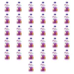 HiPP BIO od pokoleń, SMOOTHIE Jabłka-Gruszki-Jagody, po 1. roku, 120 ml X32