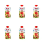 HiPP BIO od pokoleń, Jabłka-Truskawki-Banany, po 6. m-cu, 100 g X6