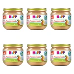 HiPP BIO od pokoleń, Pierwsza gruszka, po 4. m-cu, 80 g X6
