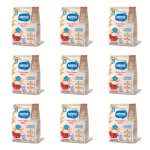 NESTLE Kaszka mleczno-ryżowa malina 230 g X9
