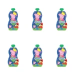 BoboVita Mus jabłko i truskawki z bananem po 6 miesiącu 100g X6