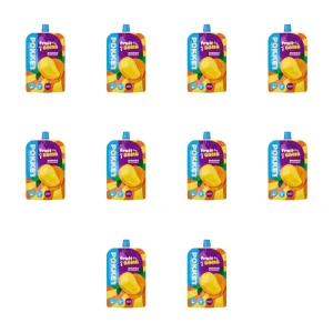 Pokket Mus Fruit bomb mango 180g X10