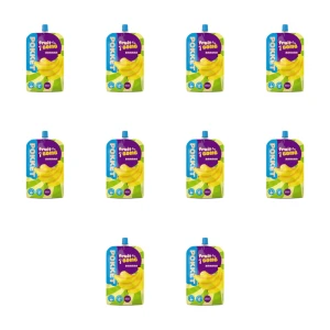 Pokket Mus Fruit Bomb bananowy 180g X10