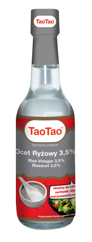 Ocet ryżowy biały 3,5% Tao Tao 150ml