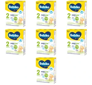 Bebiko 2 Mleko następne dla niemowląt powyżej 6. miesiąca życia 350 g X7