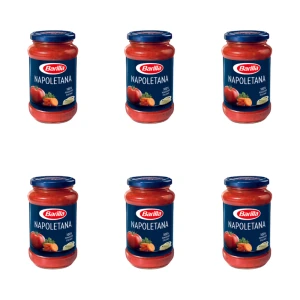 BARILLA Sos Napoletana pomidorowy z cebulą i ziołami 400 g X6