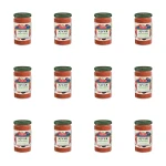 Podravka Ajvar Łagodny - Pasta Warzywna z Papryki Bakłażanów Ajwar 350 g X12