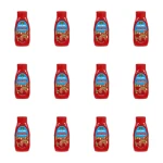 Ketchup Pikantny w Poręcznej Butelce Bez Konserwantów - Włocławek 480 g X12