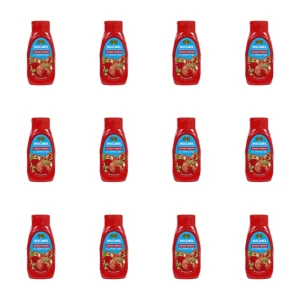 Ketchup Pikantny w Poręcznej Butelce Bez Konserwantów - Włocławek 480 g X12