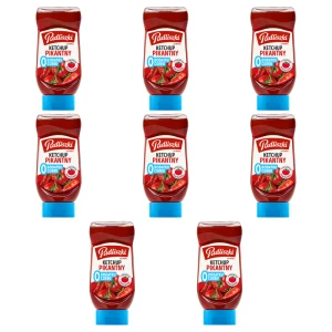 Pudliszki Ketchup pikantny zero cukru 440g X8
