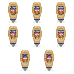 Hellmann's Chunky Burger Sos do burgerów 250ml X8