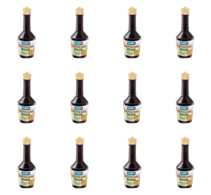Przyprawa do zup i potraw w płynie bez dodatku glutaminianu monosodowego 215g Kucharek X12