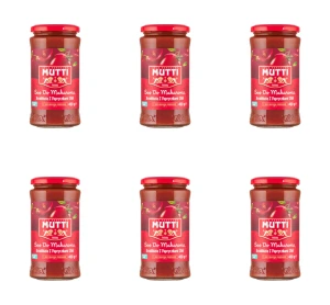 Mutti Sos pomidorowy do makaronu Arrabbiata z papryczkami chili 400g X6