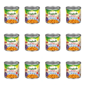 Indyjska Fasolka Curry Danie na Ciepło Szybki Obiad Puszka Bonduelle 425 ml X12