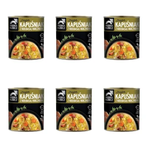 Zupa kapuśniak z kiełbasą i boczkiem 810g Męska Rzecz X6